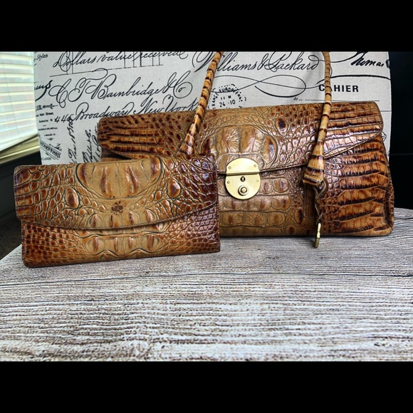 Brahmin Handbags - Brahim handbag and matching wallet